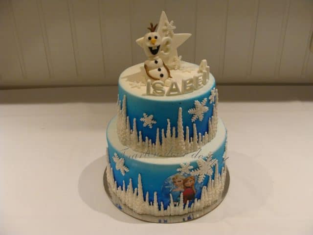 Frozen taart 6