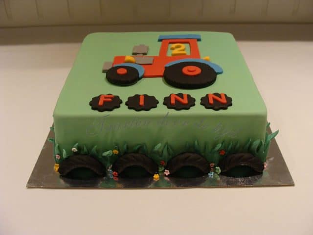 Tractor taart